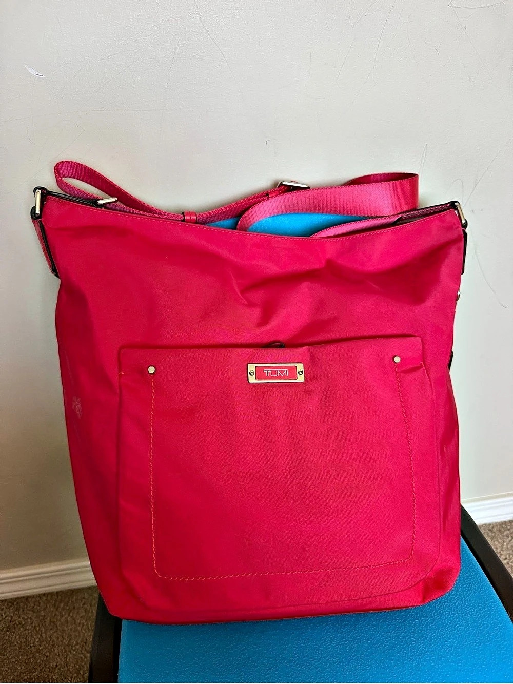 TUMI Pink Tote Bag